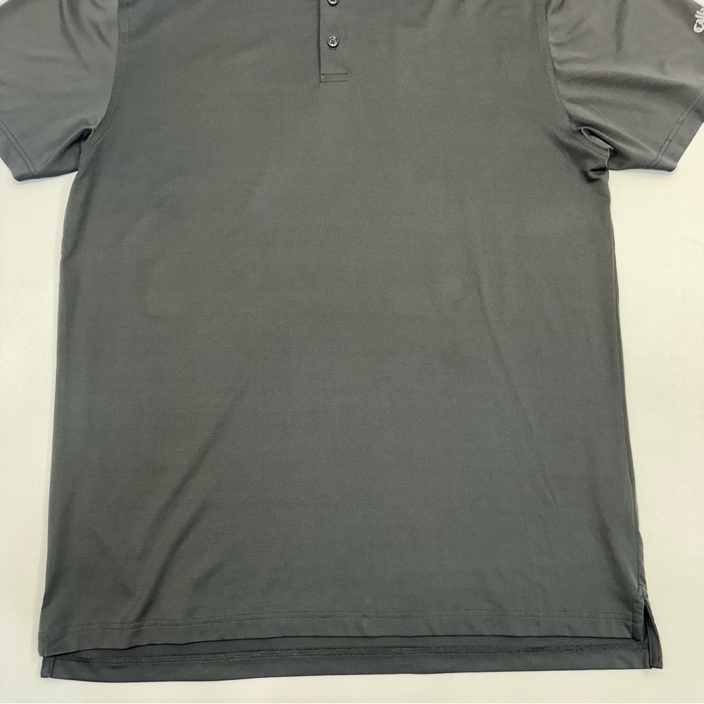 Callaway Grey Sporty Opti Dri Golf Polo Men’s Size Large Tall - Picture 10 of 10